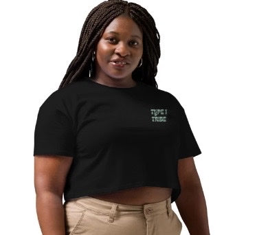 Type 1 Tribe Women’s Crop Top Tshirt